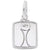 Rembrandt Charms Scale Charm Pendant Available in Gold or Sterling Silver