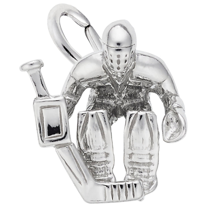 Rembrandt Charms 925 Sterling Silver Goalie Charm Pendant