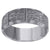 Tungsten Mens Hammered Comfort Fit Mens Wedding Band 8mm Sizes 7 To 13.5