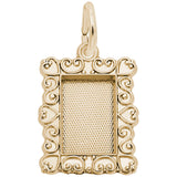 Rembrandt Charms 10K Yellow Gold Frame Charm Pendant