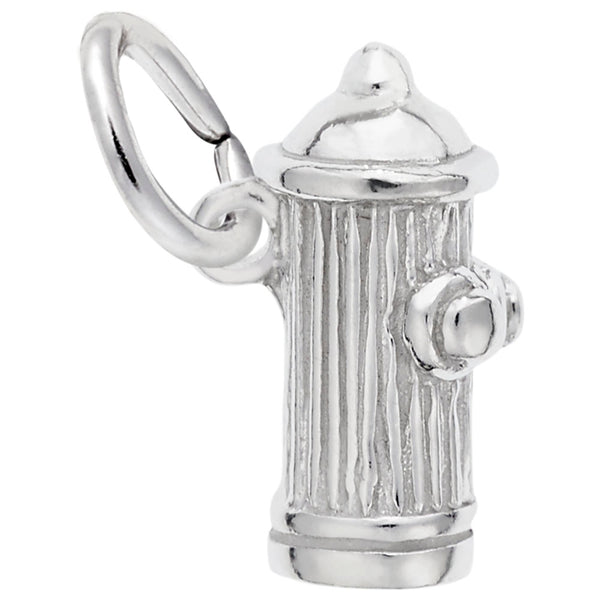 Rembrandt Charms Hydrant Charm Pendant Available in Gold or Sterling Silver