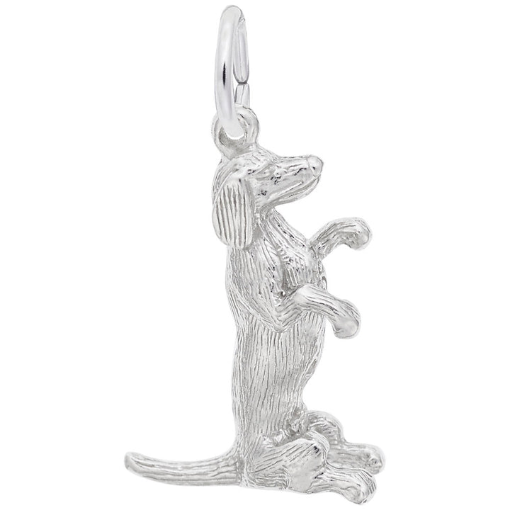 Rembrandt Charms 925 Sterling Silver Dachshund Charm Pendant