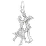 Rembrandt Charms Dancers Charm Pendant Available in Gold or Sterling Silver