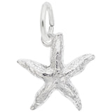 Rembrandt Charms 925 Sterling Silver Starfish Charm Pendant