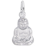 Rembrandt Charms 925 Sterling Silver Buddha Charm Pendant
