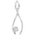 Rembrandt Charms Wishbone Charm Pendant Available in Gold or Sterling Silver