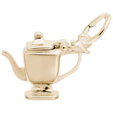 Rembrandt Charms Gold Plated Sterling Silver Teapot Charm Pendant
