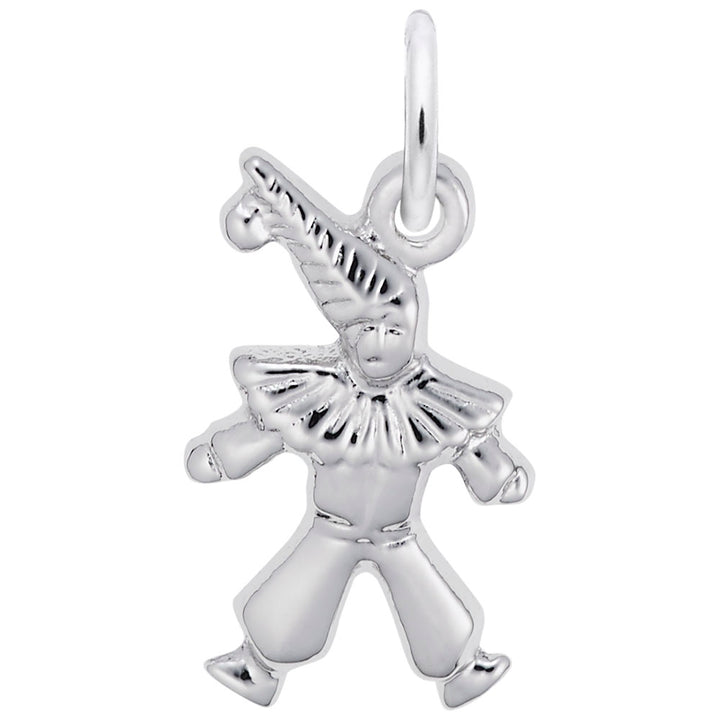 Rembrandt Charms 925 Sterling Silver Clown Charm Pendant