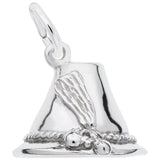Rembrandt Charms 925 Sterling Silver Tyrol Hat Charm Pendant