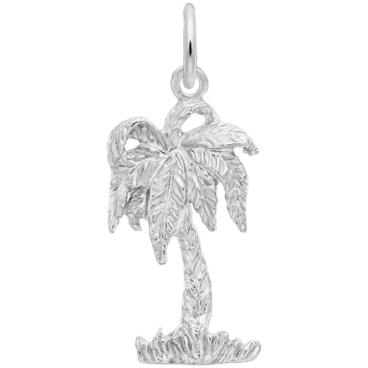 Rembrandt Charms 925 Sterling Silver Palm Tree Charm Pendant
