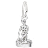 Rembrandt Charms 925 Sterling Silver Danish Mermaid Charm Pendant