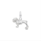 Rembrandt Charms 925 Sterling Silver Bulldog Charm Pendant