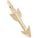 Rembrandt Charms 14K Yellow Gold Cupid'S Arrow Charm Pendant