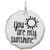 Rembrandt Charms You Are My Sunshine Charm Pendant Available in Gold or Sterling Silver