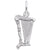Rembrandt Charms Harp Charm Pendant Available in Gold or Sterling Silver