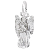 Rembrandt Charms 14K White Gold Angel Charm Pendant