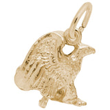 Rembrandt Charms 10K Yellow Gold Eagle Charm Pendant