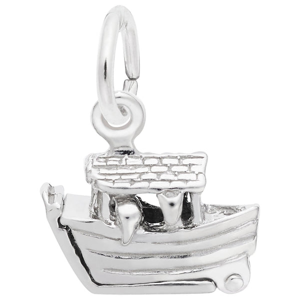 Rembrandt Charms Noahs Ark Charm Pendant Available in Gold or Sterling Silver