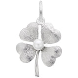 Rembrandt Charms 925 Sterling Silver 4 Leaf Clover Charm Pendant