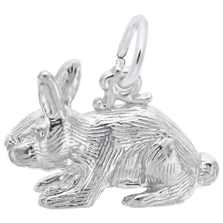 Rembrandt Charms 925 Sterling Silver Rabbit Charm Pendant