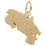 Rembrandt Charms 10K Yellow Gold Costa Rica Charm Pendant