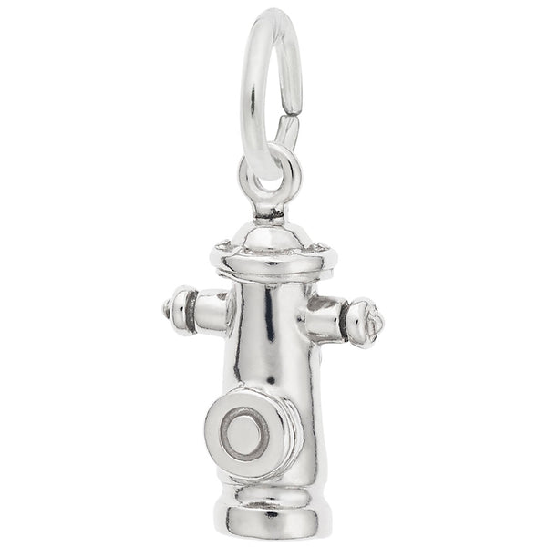 Rembrandt Charms Fire Hydrant Charm Pendant Available in Gold or Sterling Silver