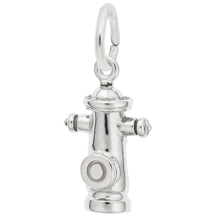 Rembrandt Charms Fire Hydrant Charm Pendant Available in Gold or Sterling Silver