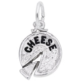 Rembrandt Charms 925 Sterling Silver Cheese Charm Pendant