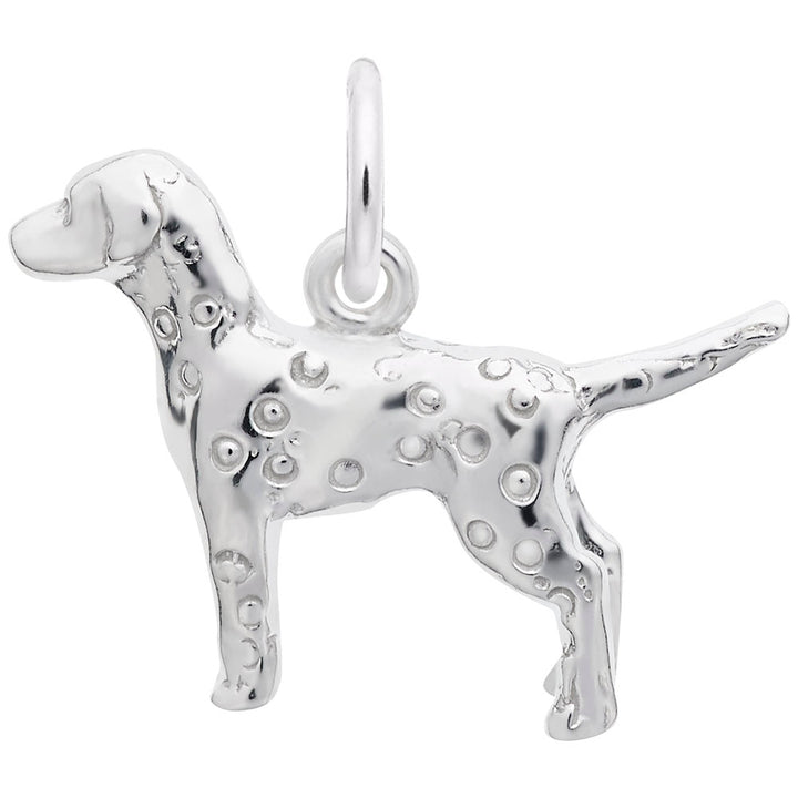 Rembrandt Charms Dalmatian Charm Pendant Available in Gold or Sterling Silver