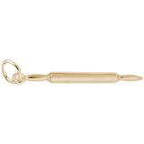 Rembrandt Charms Gold Plated Sterling Silver Rolling Pin Charm Pendant