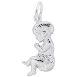Rembrandt Charms 925 Sterling Silver Baby Charm Pendant