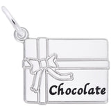 Rembrandt Charms 925 Sterling Silver Chocolate Box Charm Pendant
