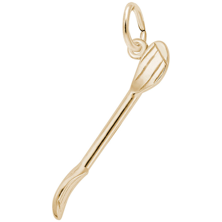 Rembrandt Charms Gold Plated Sterling Silver Kayak Paddle Charm Pendant
