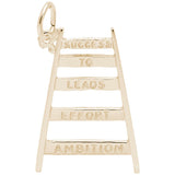Rembrandt Charms Gold Plated Sterling Silver Ladder Of Success Charm Pendant