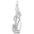 Rembrandt Charms Golf Bag Charm Pendant Available in Gold or Sterling Silver