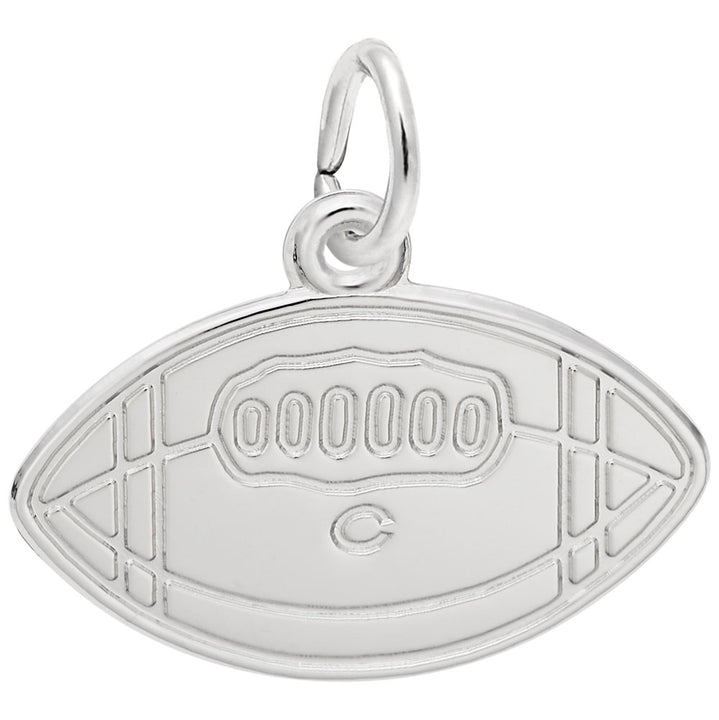 Rembrandt Charms College Football Charm Pendant Available in Gold or Sterling Silver