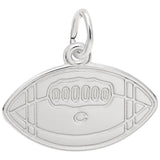 Rembrandt Charms 925 Sterling Silver College Football Charm Pendant