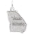 Rembrandt Charms Atlanta Charm Pendant Available in Gold or Sterling Silver