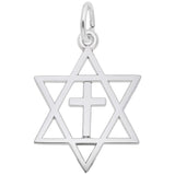 Rembrandt Charms 925 Sterling Silver Interfaith Symbol Charm Pendant