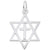 Rembrandt Charms Interfaith Symbol Charm Pendant Available in Gold or Sterling Silver