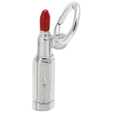 Rembrandt Charms 925 Sterling Silver Lipstick Charm Pendant
