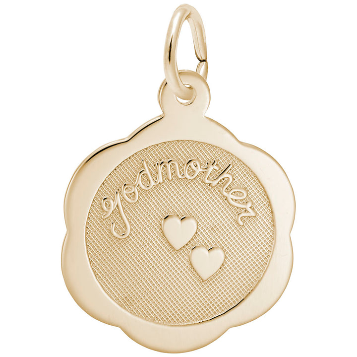 Rembrandt Charms 14K Yellow Gold Godmother Charm Pendant