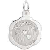 Rembrandt Charms Godmother Charm Pendant Available in Gold or Sterling Silver