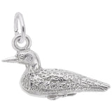 Rembrandt Charms 925 Sterling Silver Loon Charm Pendant