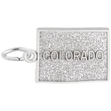 Rembrandt Charms 925 Sterling Silver Colorado Charm Pendant