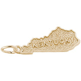 Rembrandt Charms 10K Yellow Gold Kentucky Charm Pendant