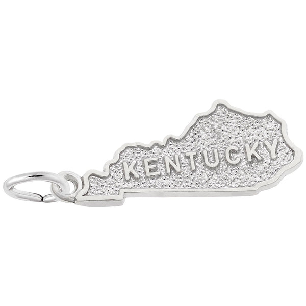 Rembrandt Charms Kentucky Charm Pendant Available in Gold or Sterling Silver