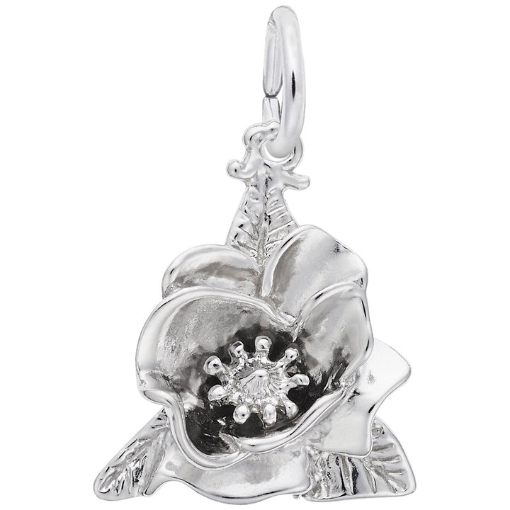 Rembrandt Charms Magnolia Charm Pendant Available in Gold or Sterling Silver