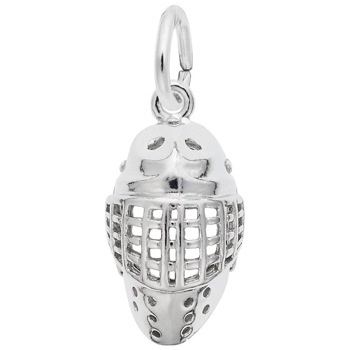 Rembrandt Charms 925 Sterling Silver Goalie Mask Charm Pendant