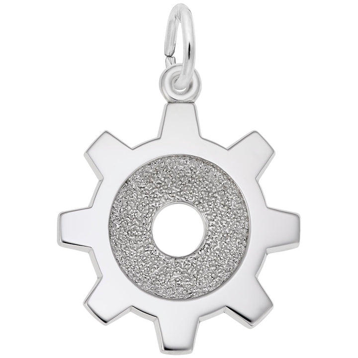Rembrandt Charms Engineer Charm Pendant Available in Gold or Sterling Silver